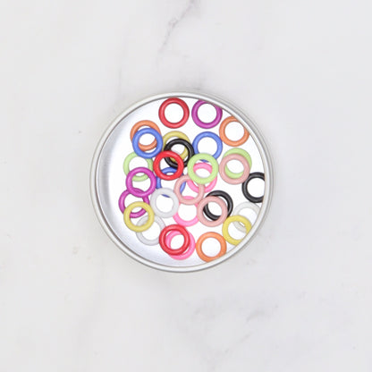 Skein Sisters Ring Stitch Markers – view 3
