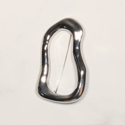 Skein Sisters Shawl Pin Brooch Twisted Circle