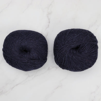 Skein Sisters Trackwork Scarf kit, colourway Navy