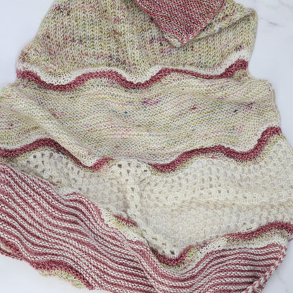Colour Drift Shawl knitting kit – view 7