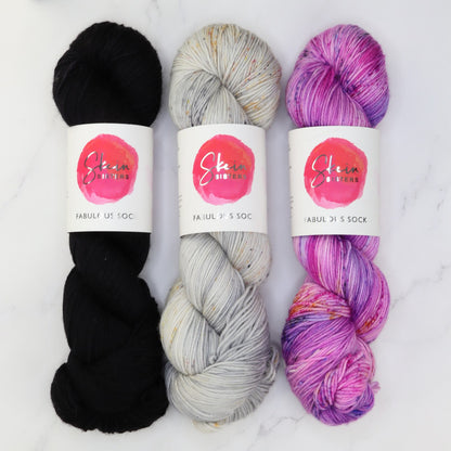 Fiber Fest Yarn kit in Fabulous Sock, colourway That's My Jam