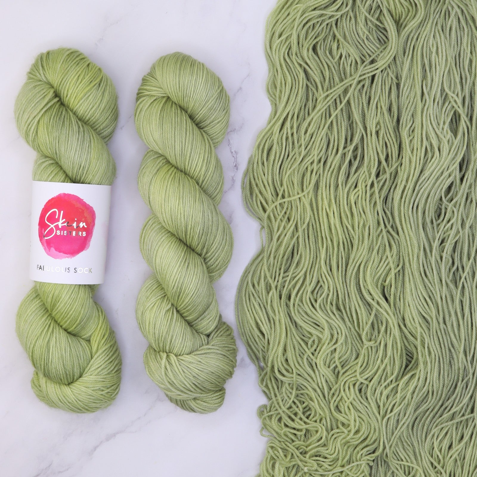 Skein Sisters Fabulous Sock in colourway Cocoon – 4ply weight merino, nylon yarn
