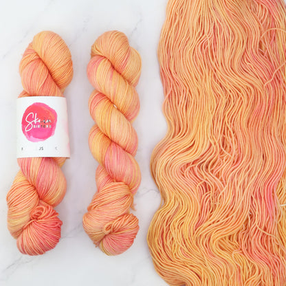 Skein Sisters Fabulous Sock in colourway Crepuscule – 4ply weight merino, nylon yarn