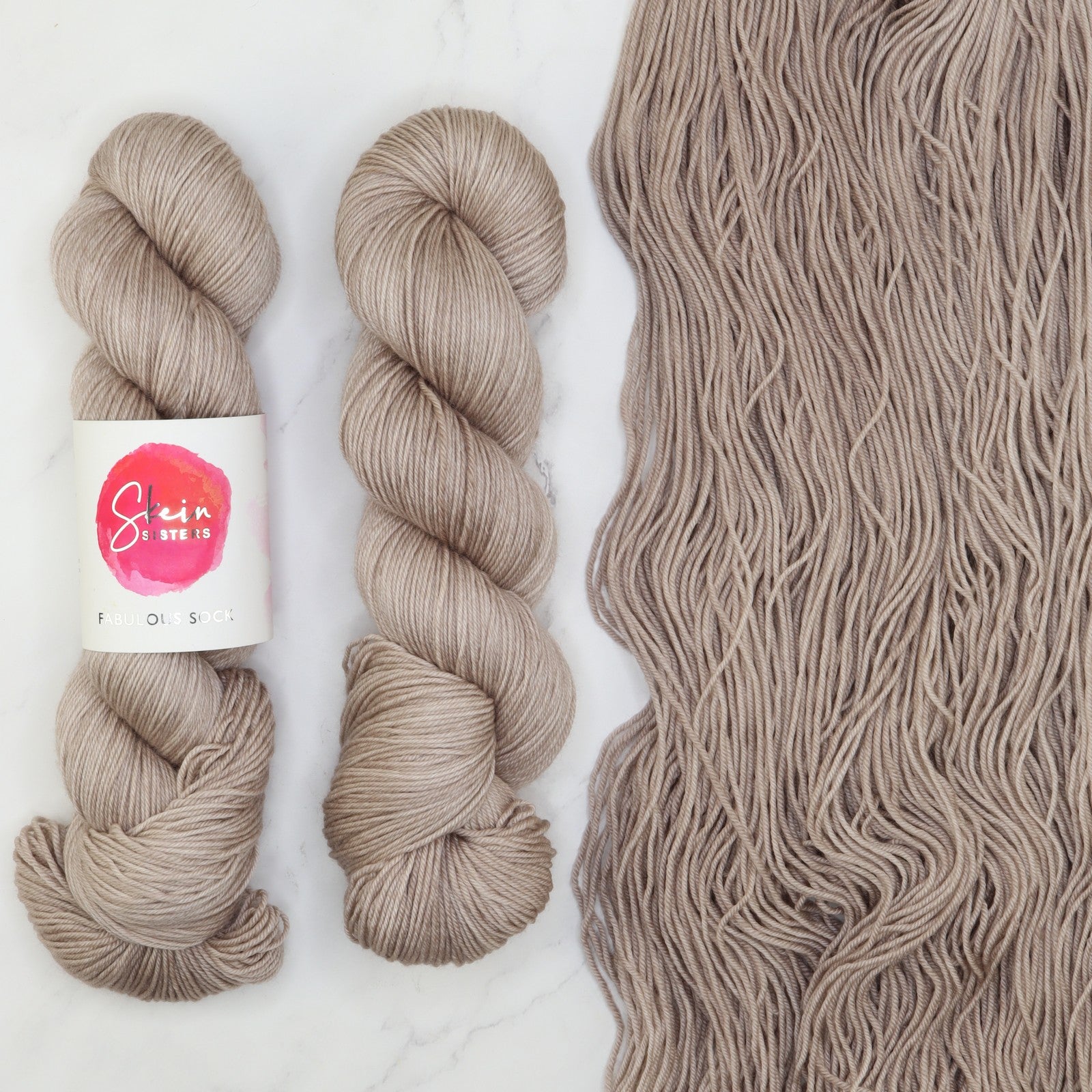 Skein Sisters Fabulous Sock in colourway Marsupial – 4ply weight merino, nylon yarn