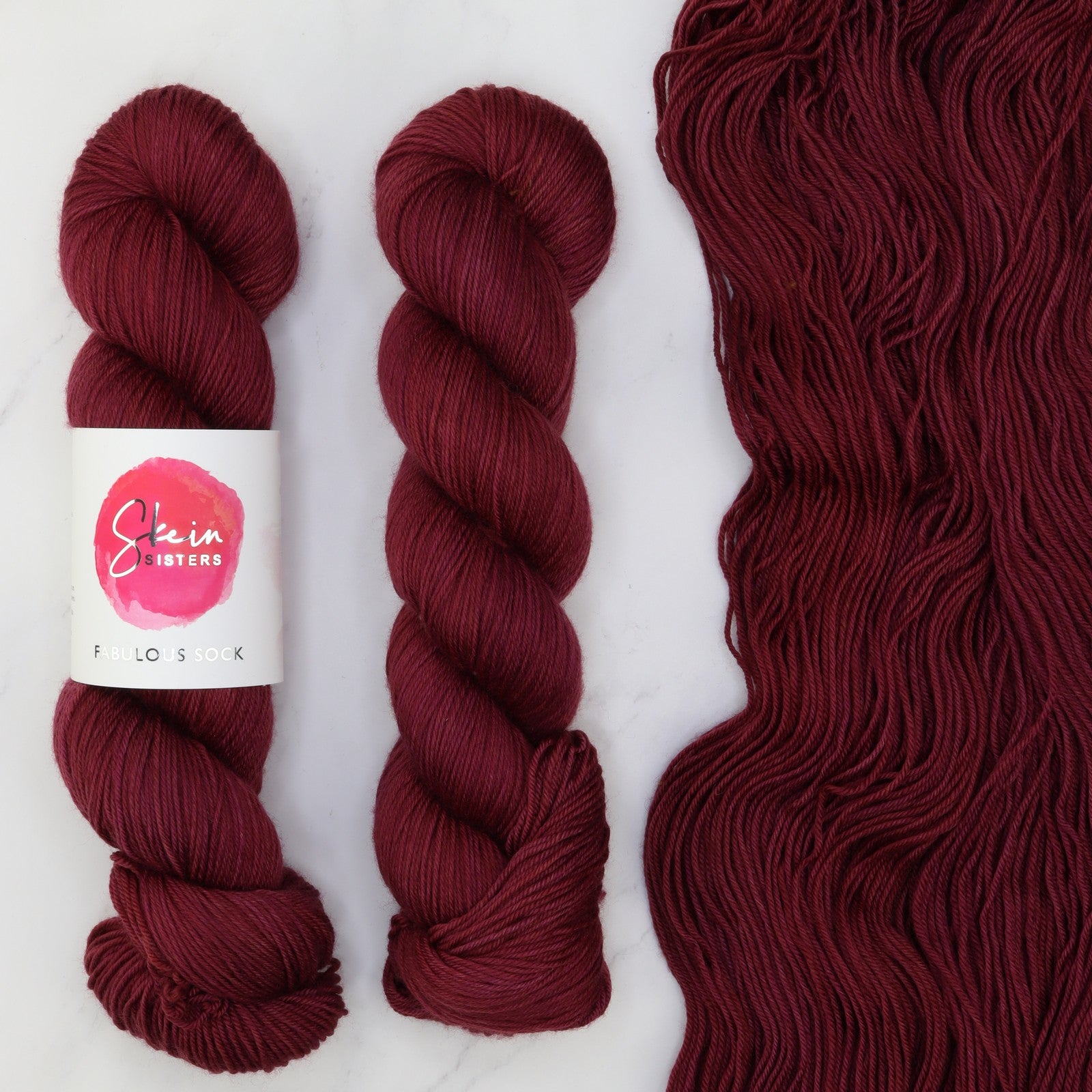 Skein Sisters Fabulous Sock in colourway Ritual – 4ply weight merino, nylon yarn