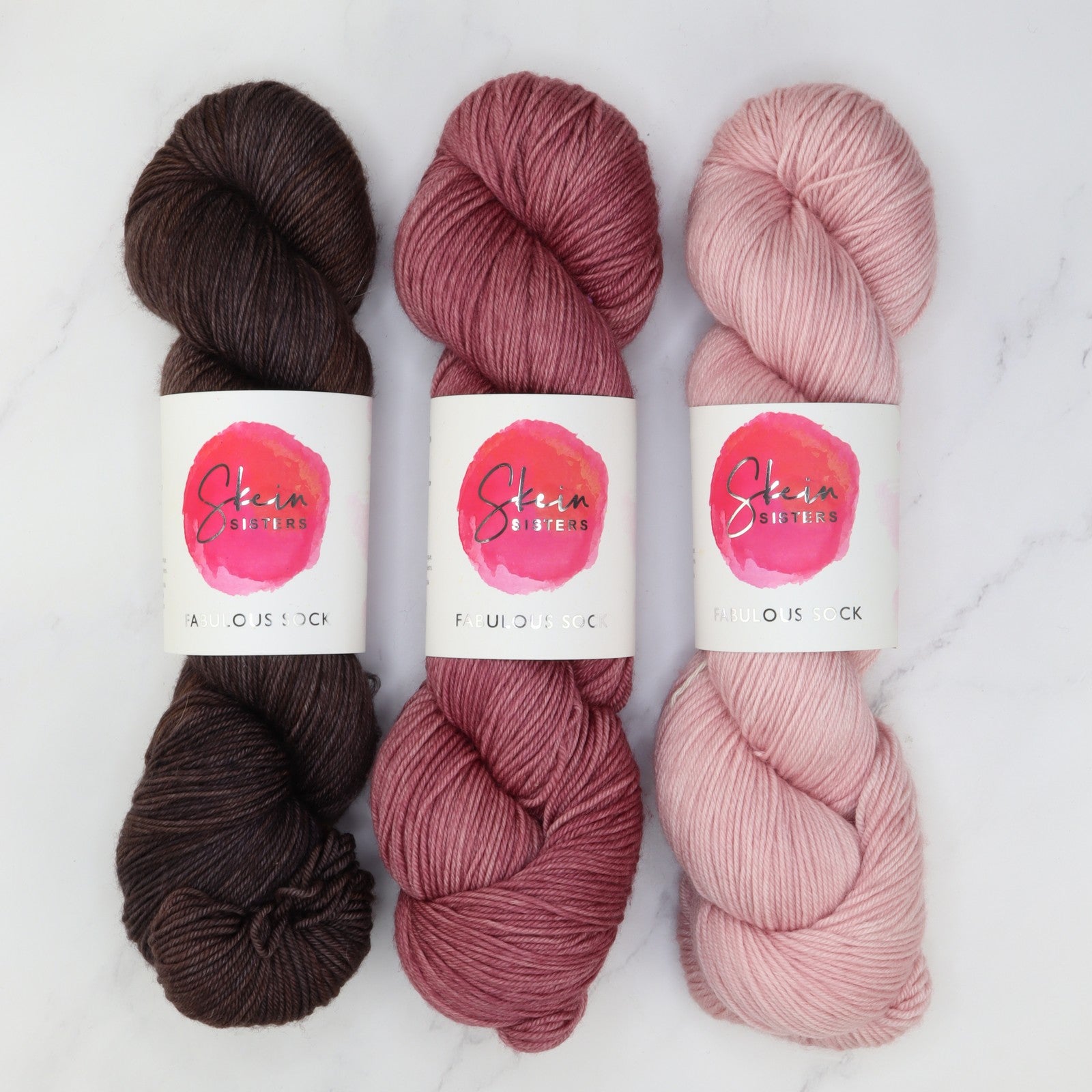 Art Nouveau Sweater kit in Fabulous Sock, colourway Macchiato