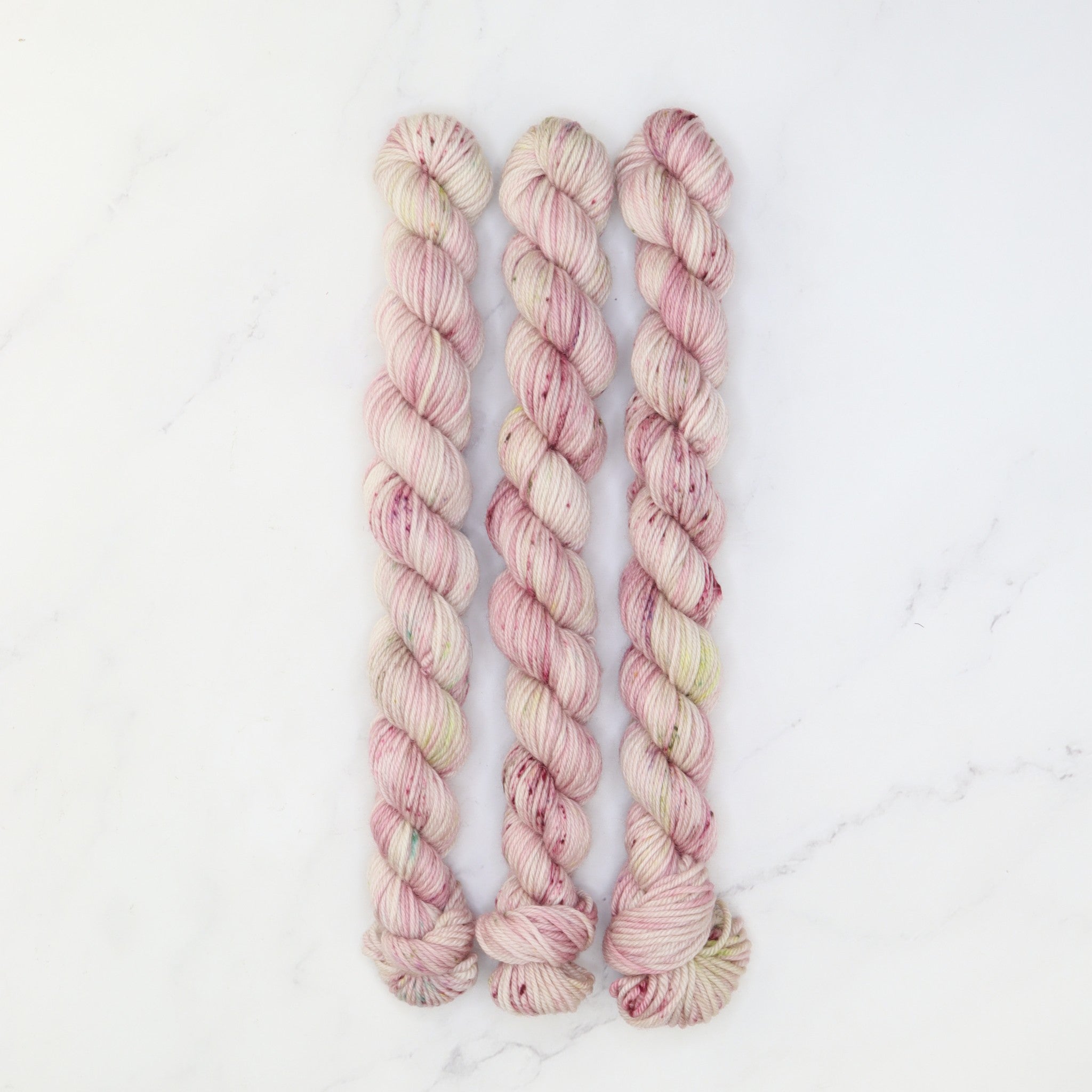 Skein Sisters Fabulous Sock Minis 20g/80m in colourway As You Wish – 4ply weight merino, nylon yarn