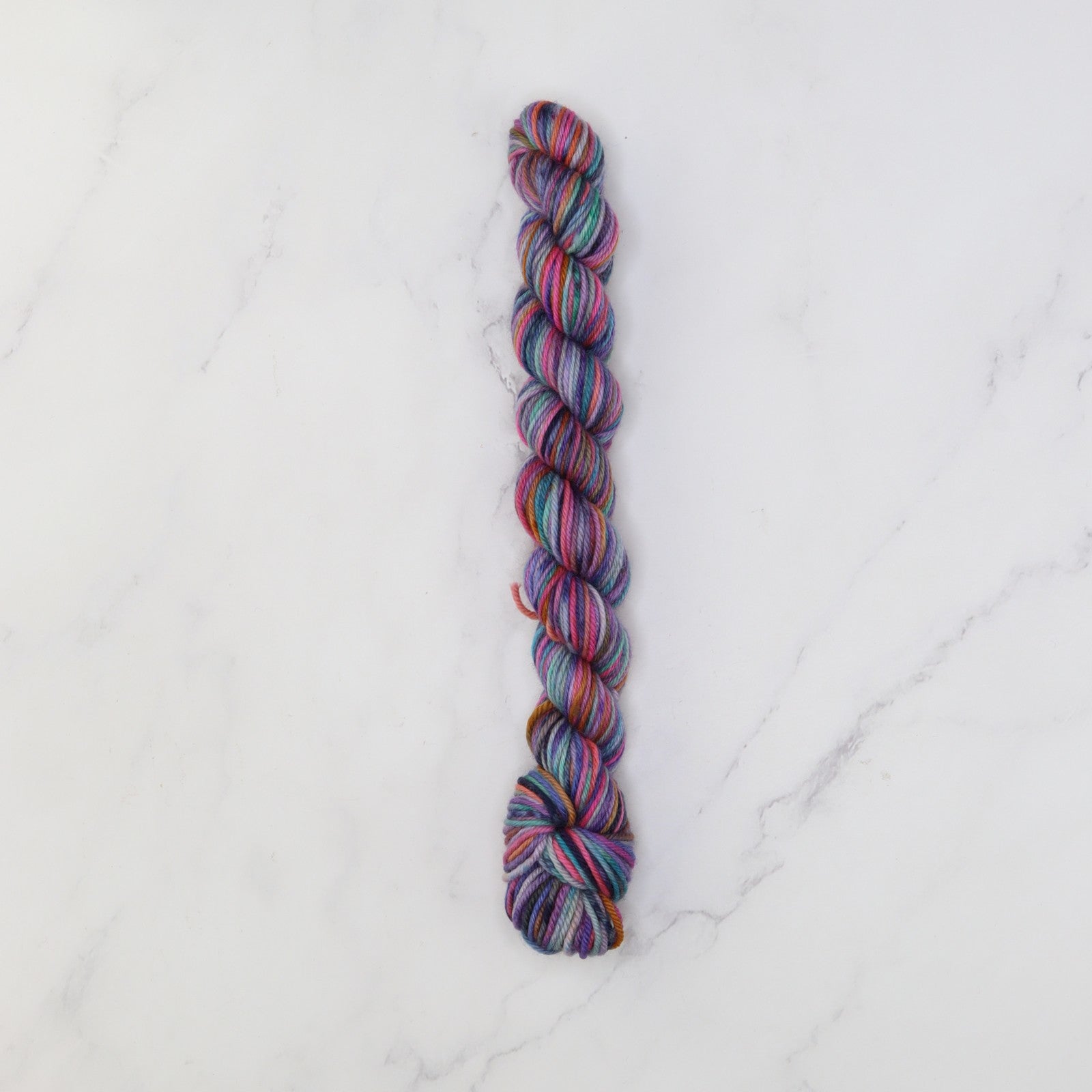 Skein Sisters Fabulous Sock Minis 20g/80m in colourway Circus – 4ply weight merino, nylon yarn