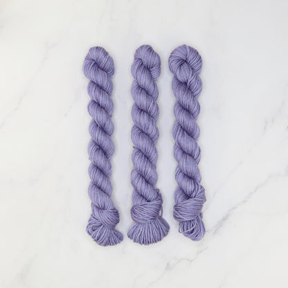 Skein Sisters Fabulous Sock Minis 20g/80m in colourway Faded Moon – 4ply weight merino, nylon yarn