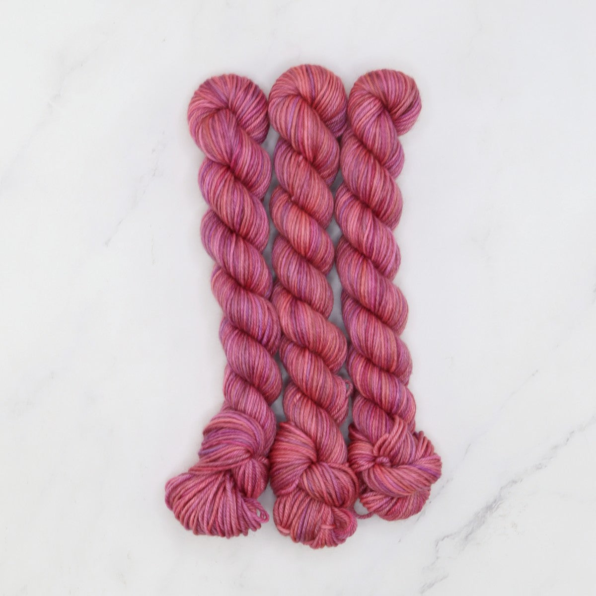 Skein Sisters Fabulous Sock Minis 20g/80m in colourway Faded Rose – 4ply weight merino, nylon yarn