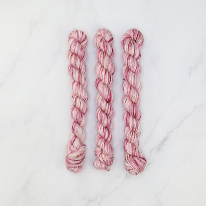 Skein Sisters Fabulous Sock Minis 20g/80m in colourway Fairground – 4ply weight merino, nylon yarn
