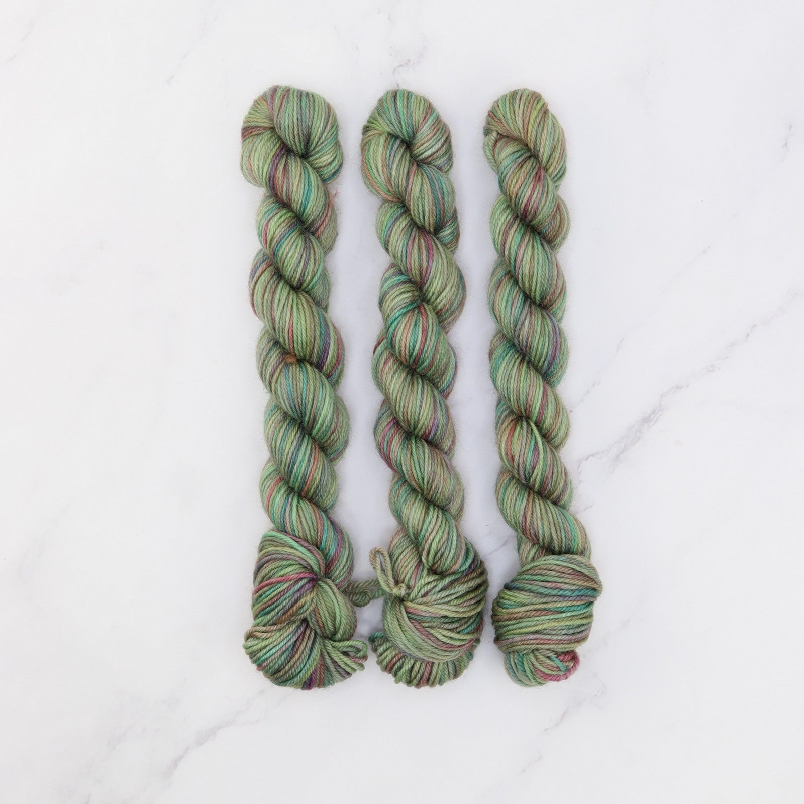 Skein Sisters Fabulous Sock Minis 20g/80m in colourway Heath – 4ply weight merino, nylon yarn