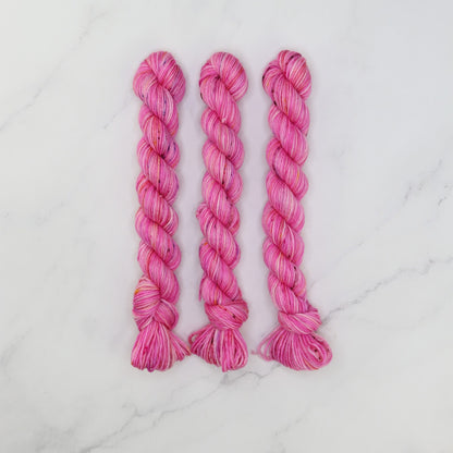 Skein Sisters Fabulous Sock Minis 20g/80m in colourway Jellyroll – 4ply weight merino, nylon yarn
