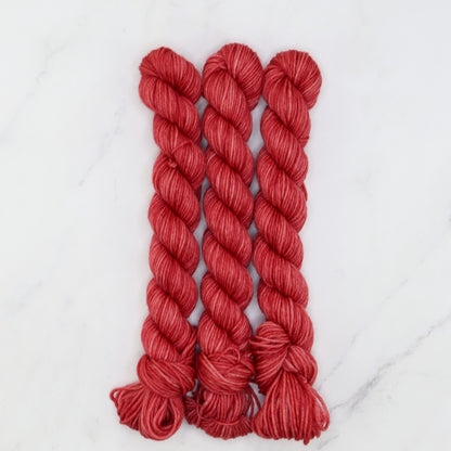 Skein Sisters Fabulous Sock Minis 20g/80m in colourway Lip Sync – 4ply weight merino, nylon yarn