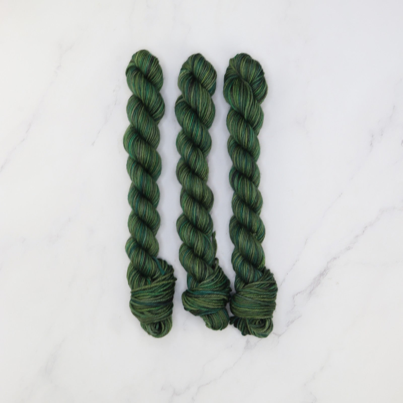 Skein Sisters Fabulous Sock Minis 20g/80m in colourway Medusa – 4ply weight merino, nylon yarn