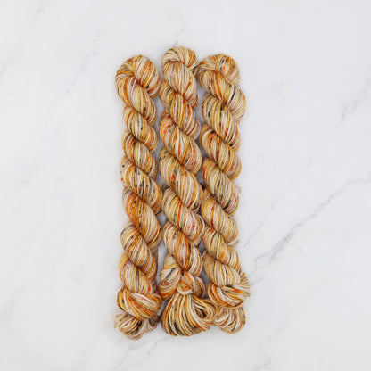 Skein Sisters Fabulous Sock Minis 20g/80m in colourway Mid Century – 4ply weight merino, nylon yarn