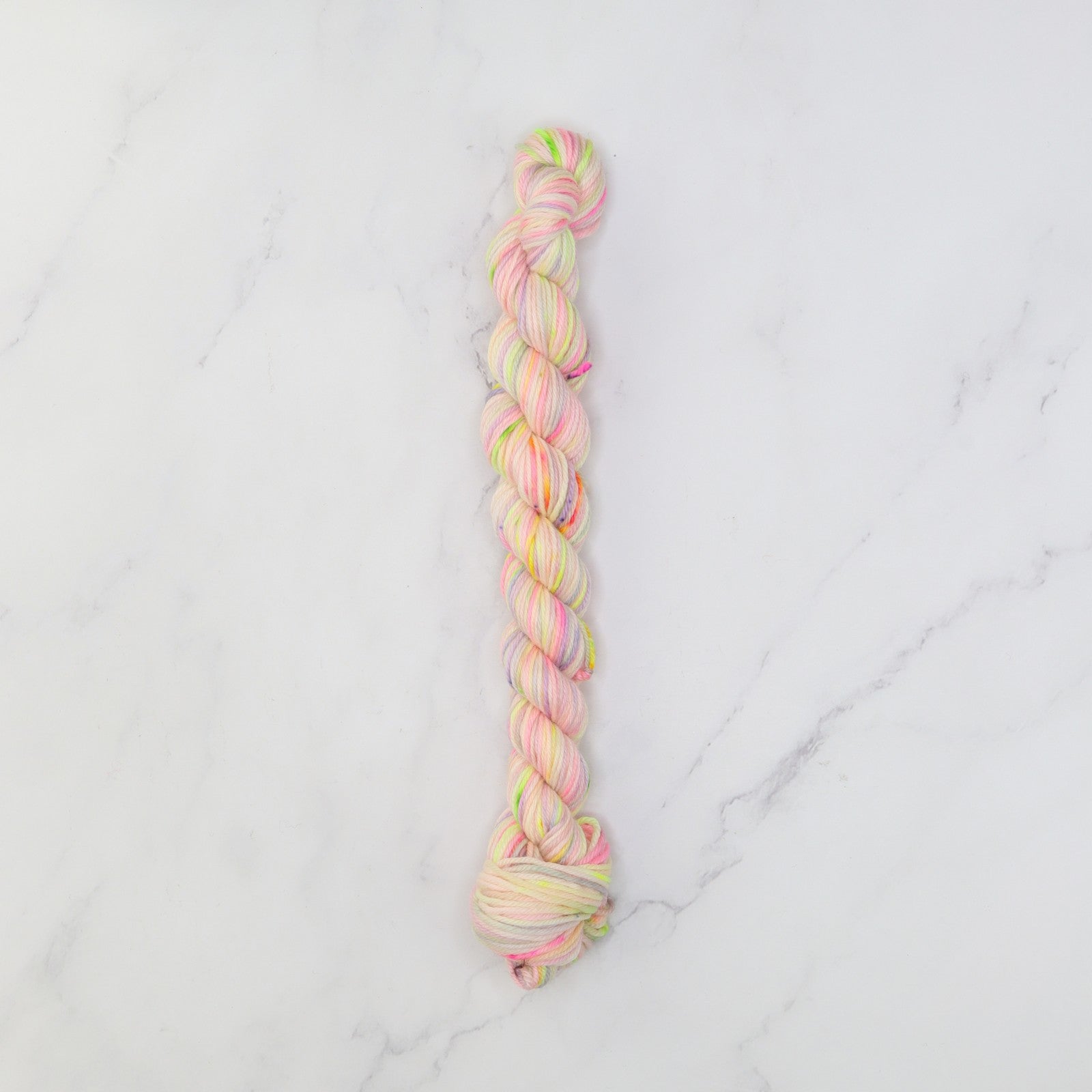 Skein Sisters Fabulous Sock Minis 20g/80m in colourway Pixie – 4ply weight merino, nylon yarn