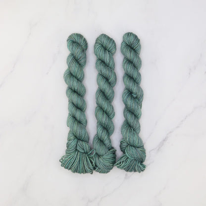 Skein Sisters Fabulous Sock Minis 20g/80m in colourway Sage Advice – 4ply weight merino, nylon yarn