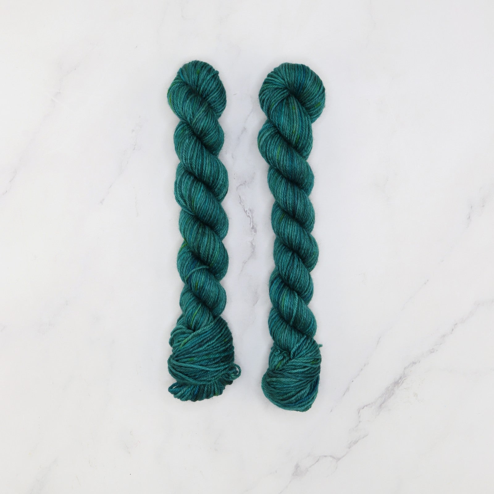 Skein Sisters Fabulous Sock Minis 20g/80m in colourway Seawater – 4ply weight merino, nylon yarn