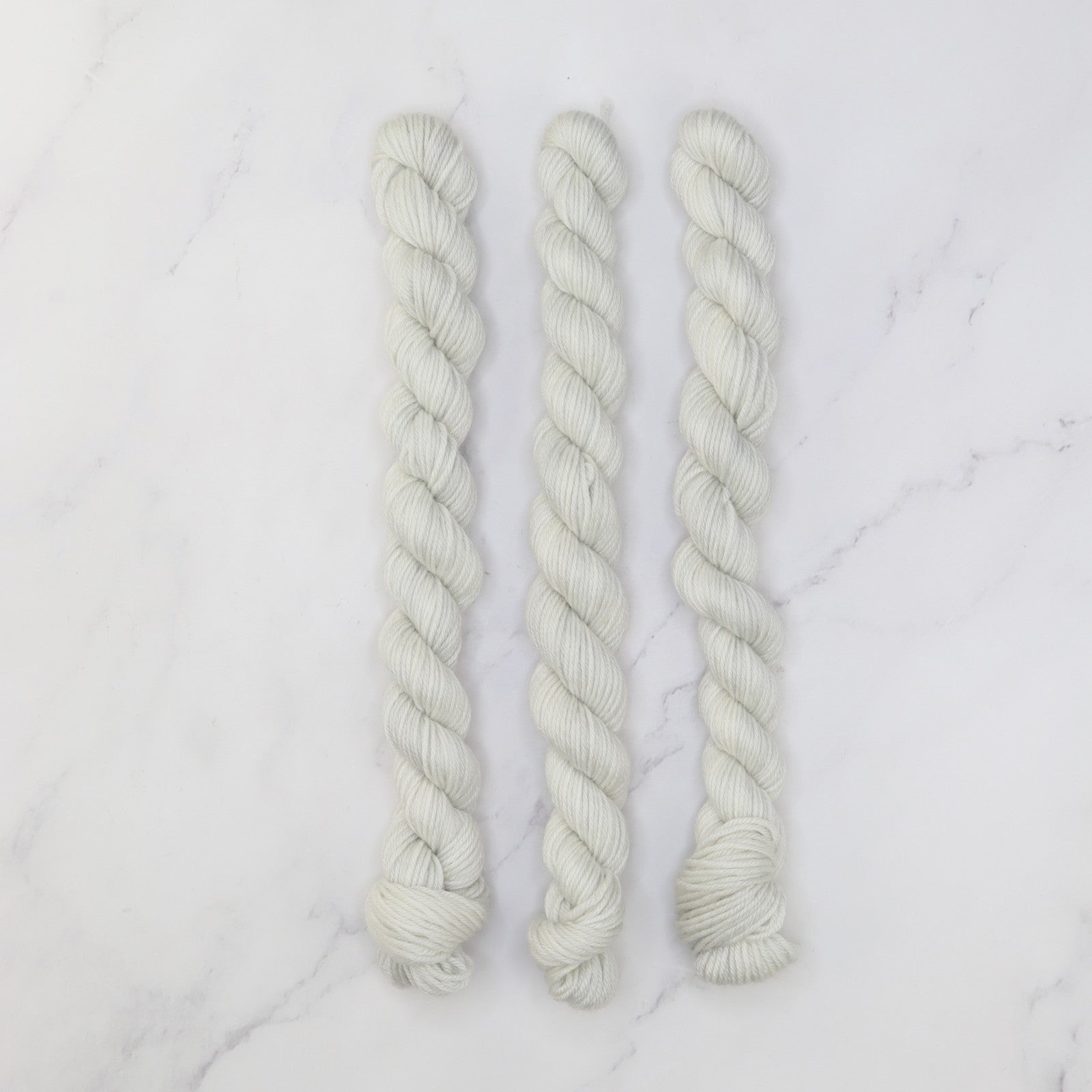 Skein Sisters Fabulous Sock Minis 20g/80m in colourway Snowbird – 4ply weight merino, nylon yarn