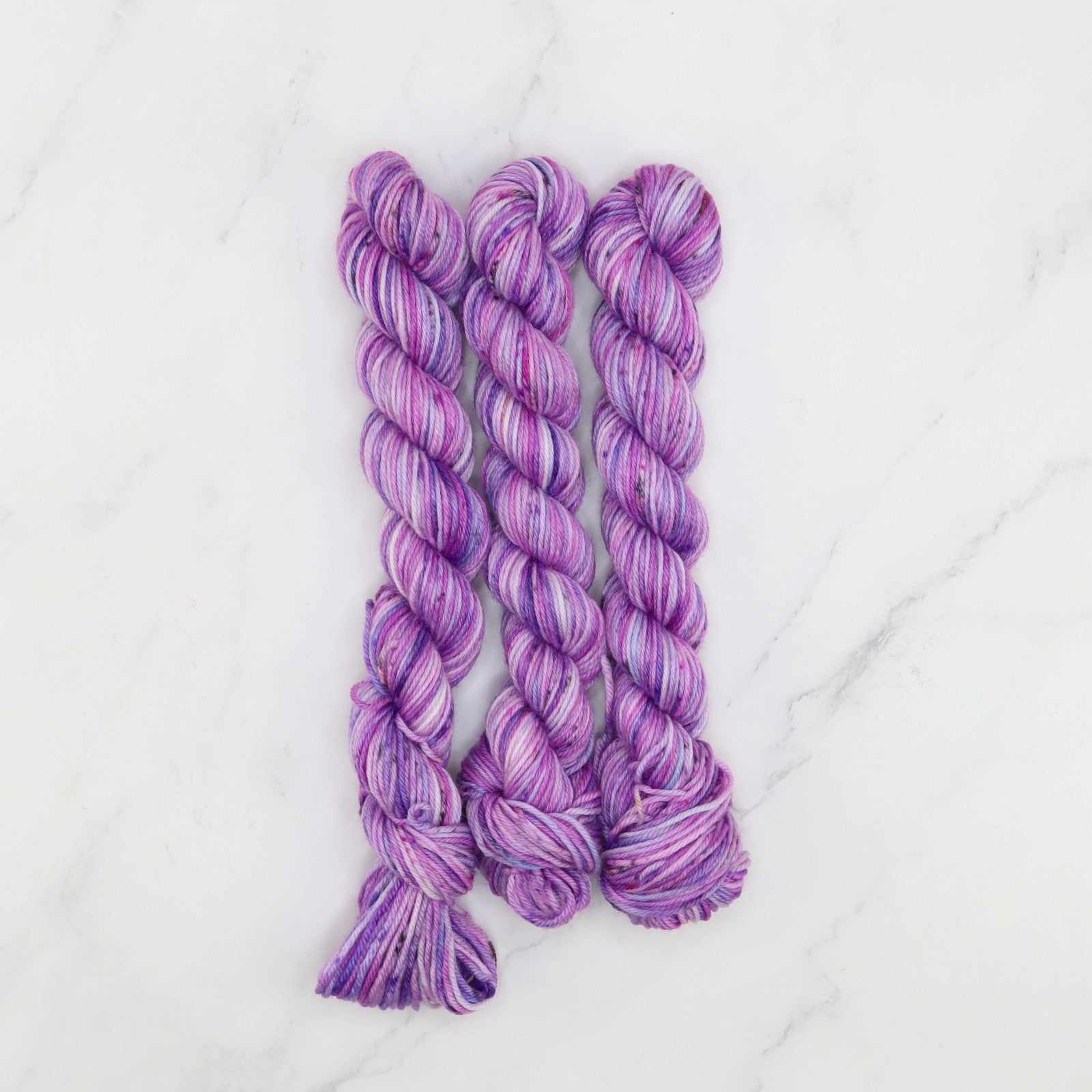 Skein Sisters Fabulous Sock Minis 20g/80m in colourway That's My Jam – 4ply weight merino, nylon yarn