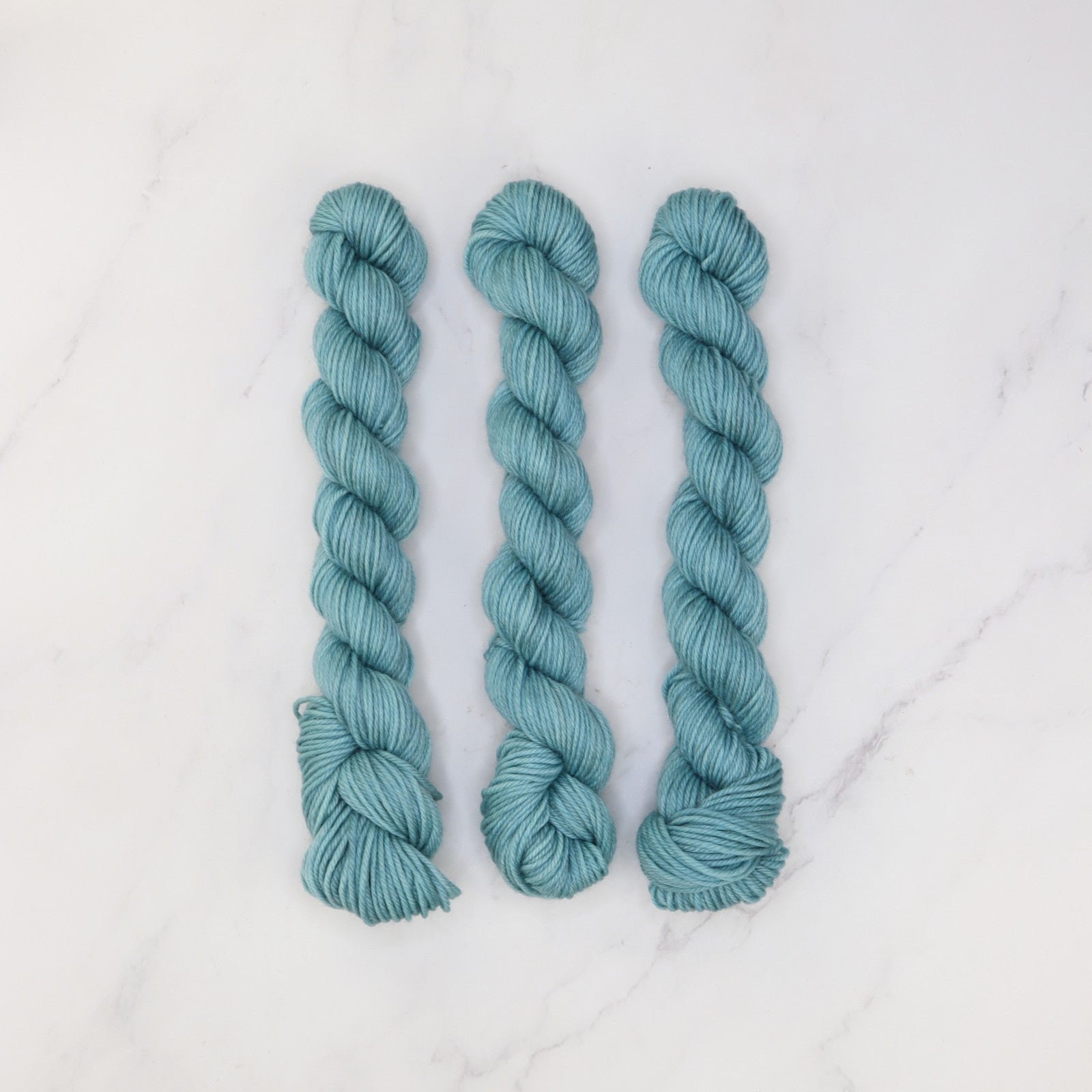 Skein Sisters Fabulous Sock Minis 20g/80m in colourway Waterglass – 4ply weight merino, nylon yarn