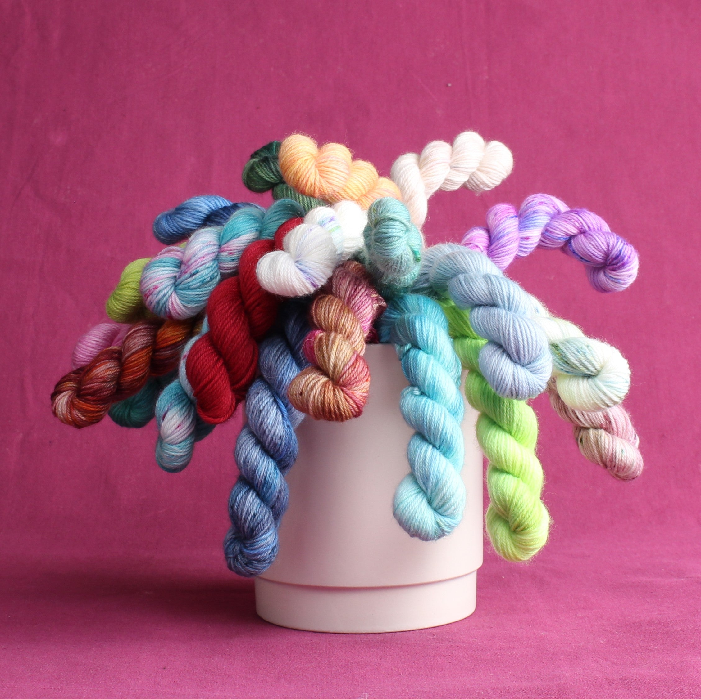Skein Sisters Fabulous Sock Minis 20g/80m – 4ply weight merino, nylon yarn