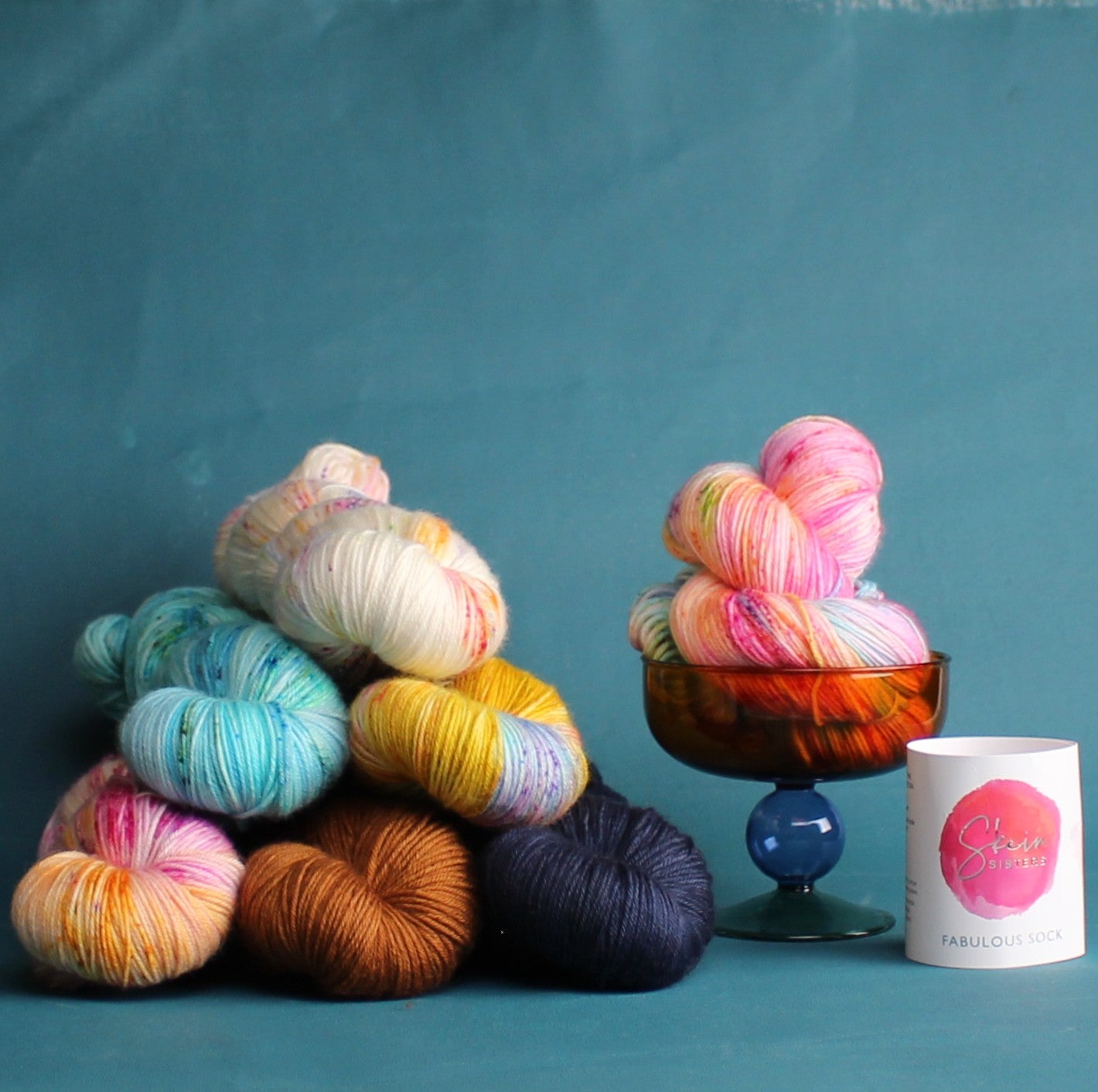 Skein Sisters Fabulous Sock – 4ply weight merino, nylon yarn