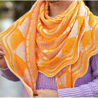 Westknits Go Go Dynamo Shawl Kit in Bellissimo 4
