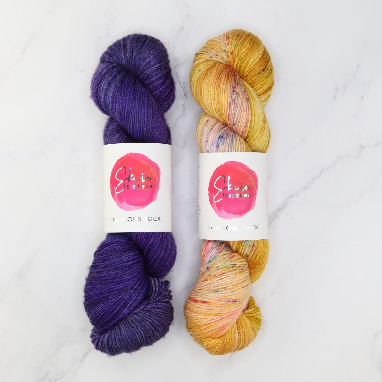 Westknits Go Go Dynamo Shawl kit, colourway Purple Butterscotch