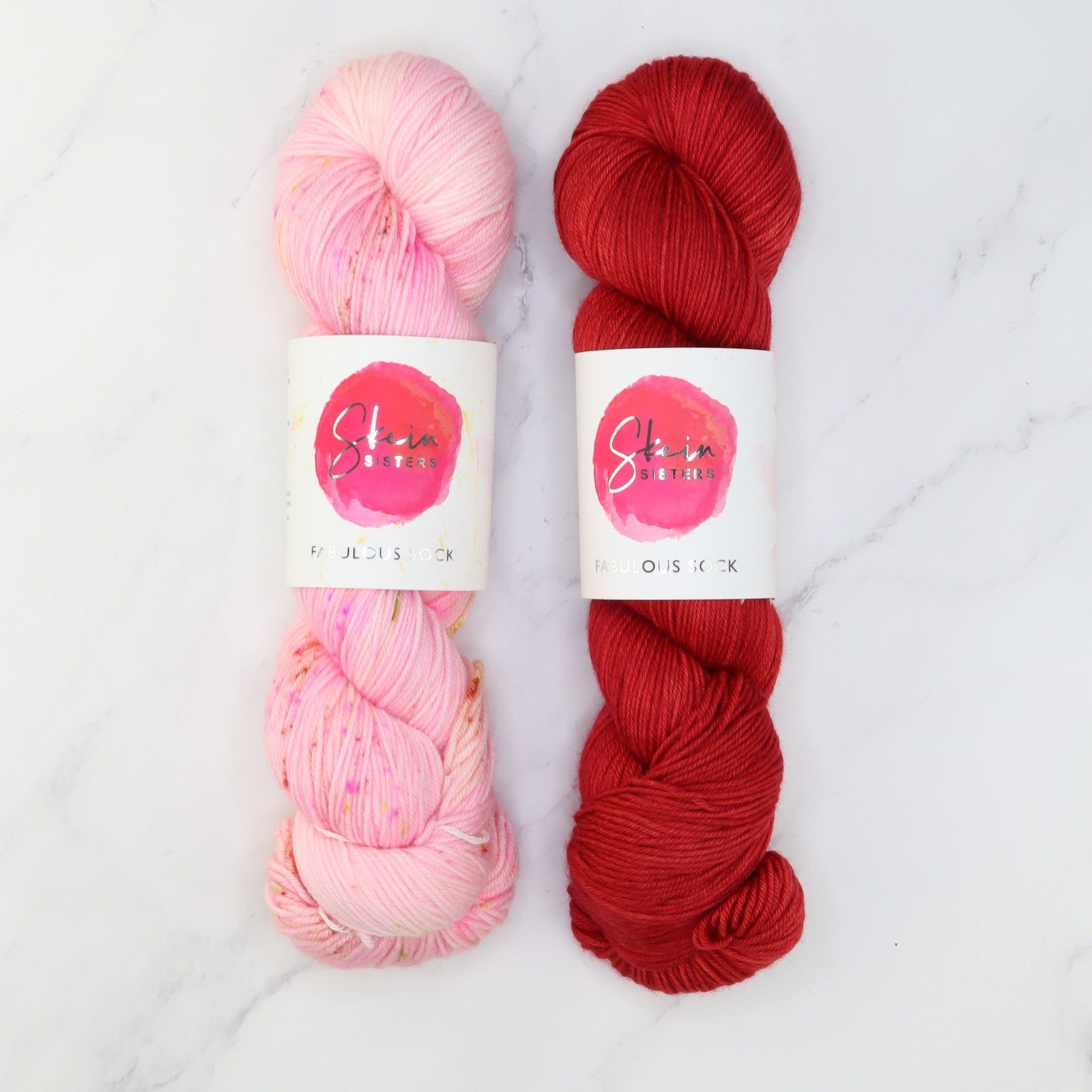 Westknits Go Go Dynamo Shawl kit, colourway Pretty in Red