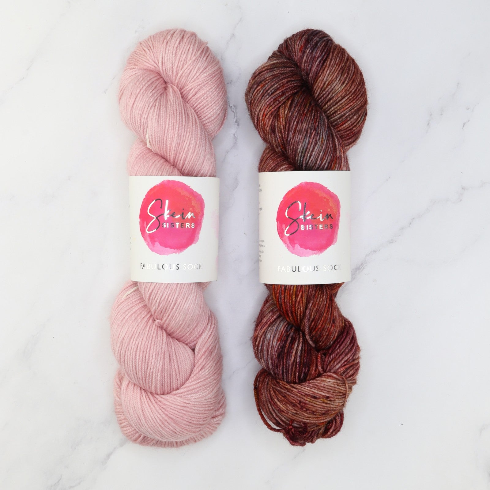 Westknits Go Go Dynamo Shawl kit, colourway Rosy Antique