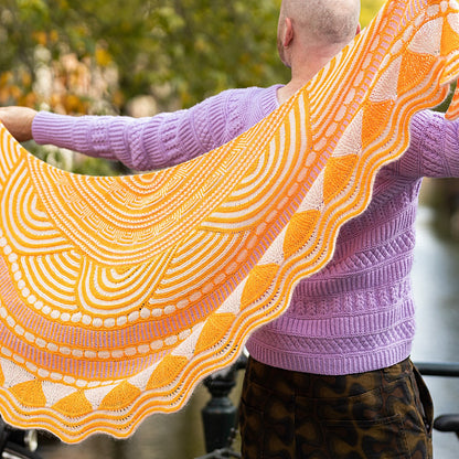 Westknits MKAL 2024 Go Go Dynamo Shawl Kit in Peppin 4