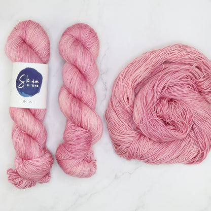 Skein Sisters Romance in colourway Dollhouse – 4ply weight merino, silk yarn