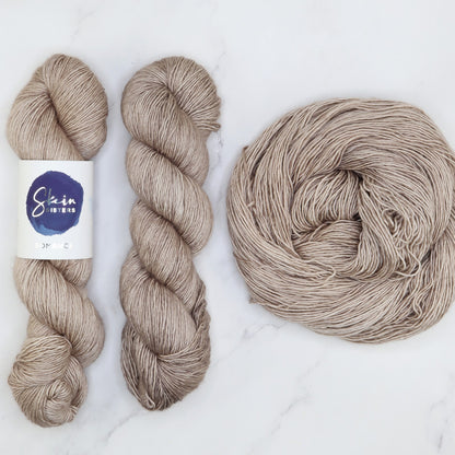 Skein Sisters Romance in colourway Marsupial – 4ply weight merino, silk yarn