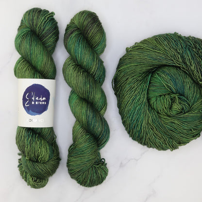 Skein Sisters Romance in colourway Medusa – 4ply weight merino, silk yarn