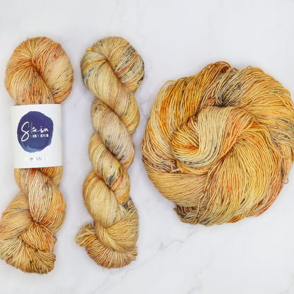 Skein Sisters Romance in colourway Mid Century – 4ply weight merino, silk yarn