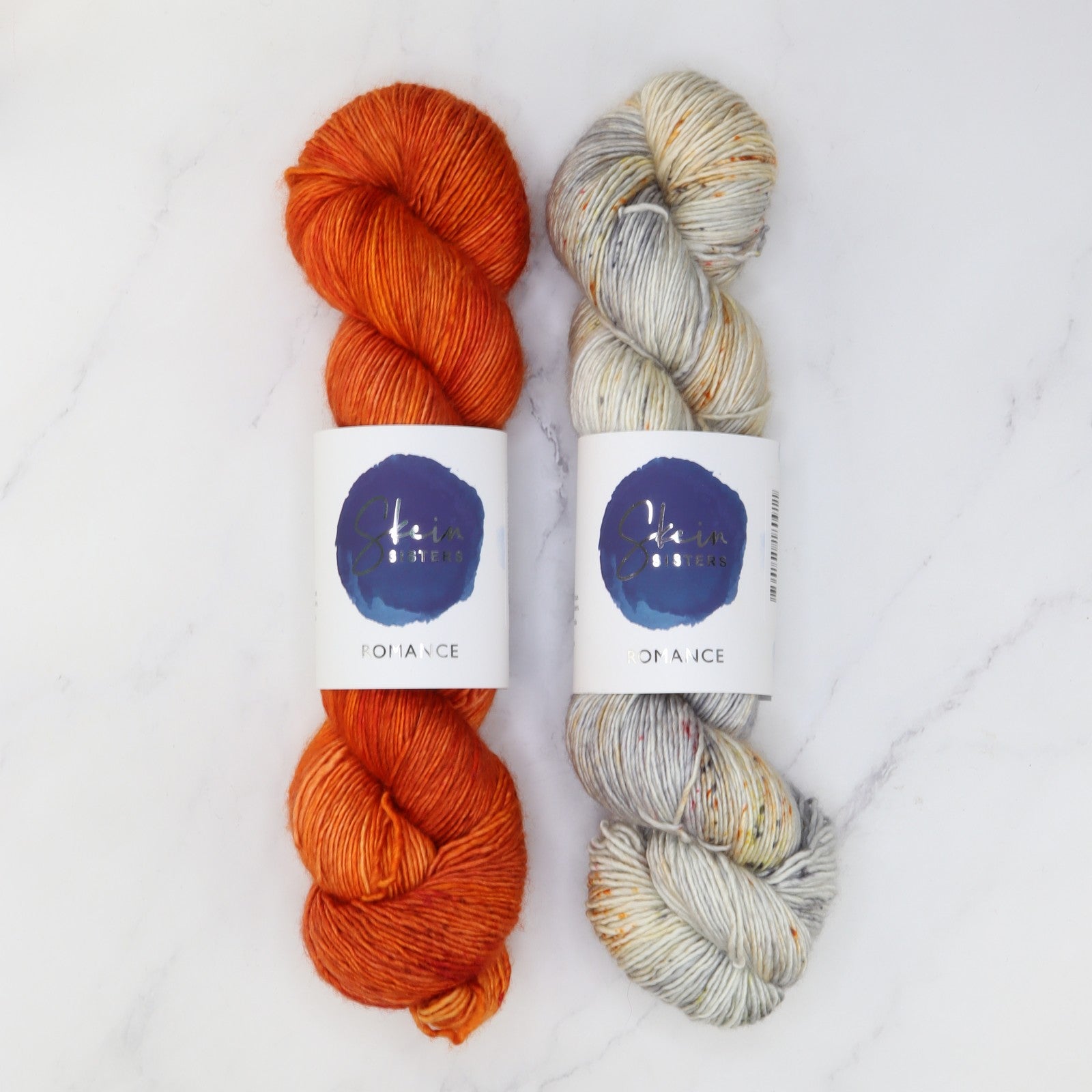 Alpine Bloom Yarn kit, colourway Disco Inferno