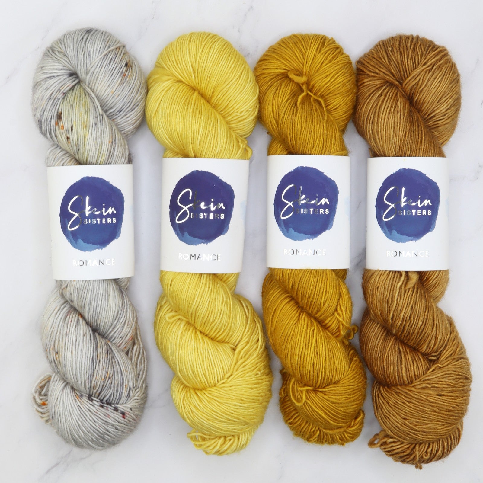 Westknits MKAL 2023 Geogradient Sets in Romance
