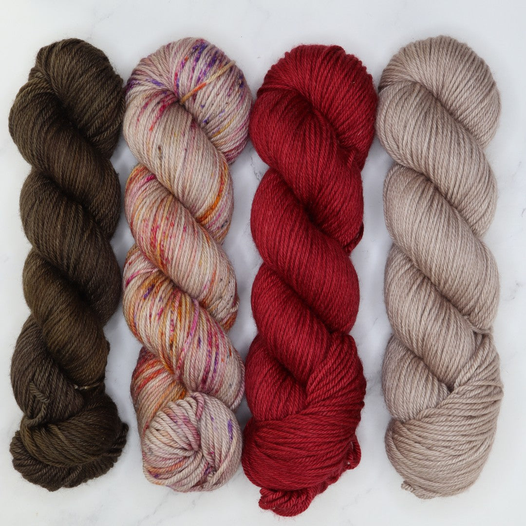 Soldotna Crop kit in Poet, colourway Macchiato