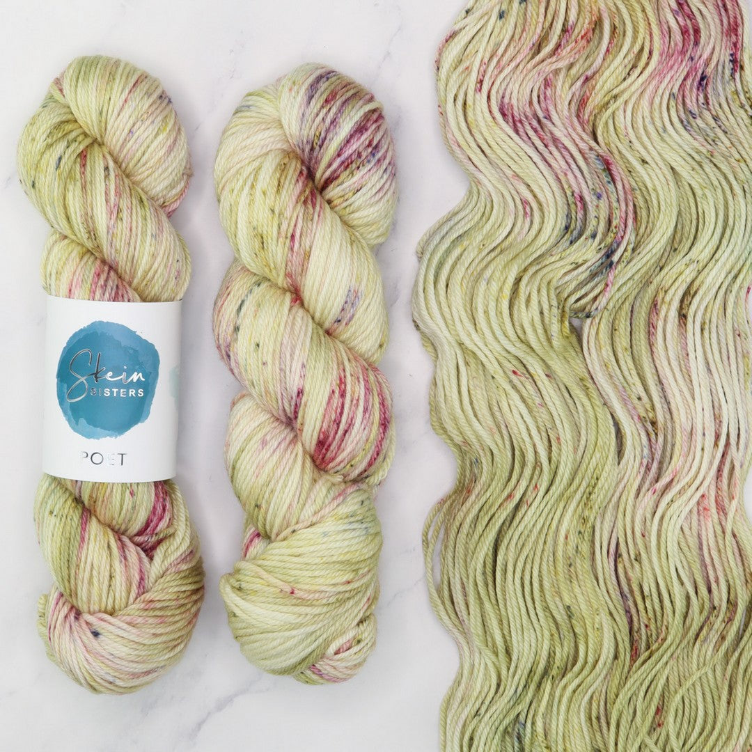 Sophie Shawl kit in Poet, colourway Daydream