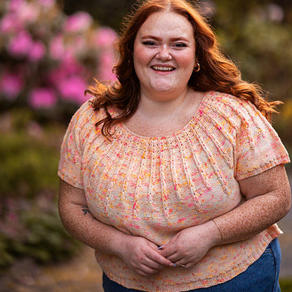 Summer Sorrel Tee Yarn knitting kit – view 4