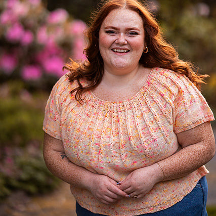 Summer Sorrel Tee Yarn knitting kit – view 4