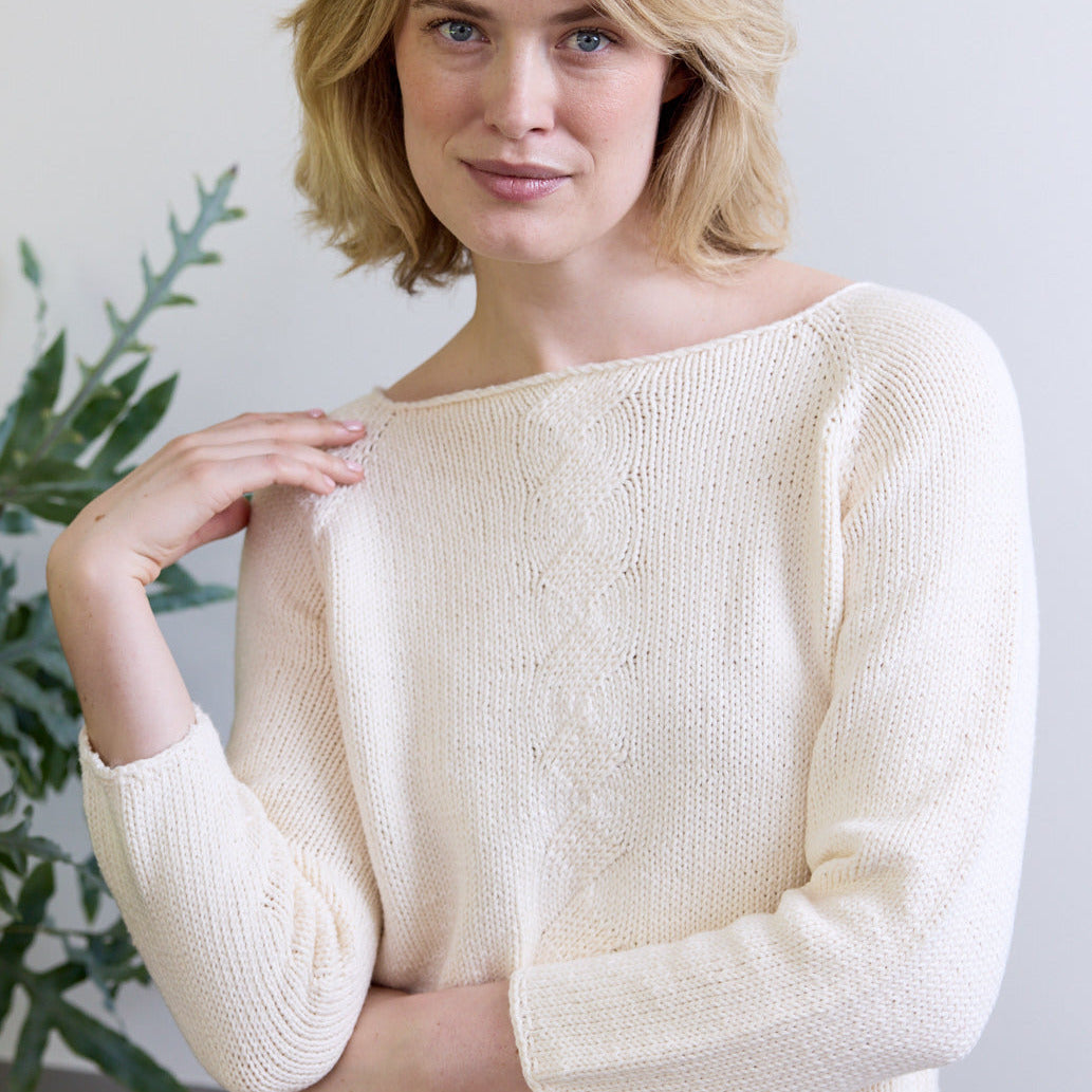 Texyarns Stowe 880 Sweater Pattern by Texyarns