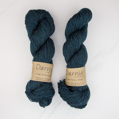 Spinning Yarns Weaving Tales Darnie in colourway Woodlands – 4ply weight wool yarn