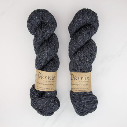 Spinning Yarns Weaving Tales Darnie in colourway Peat – 4ply weight wool yarn