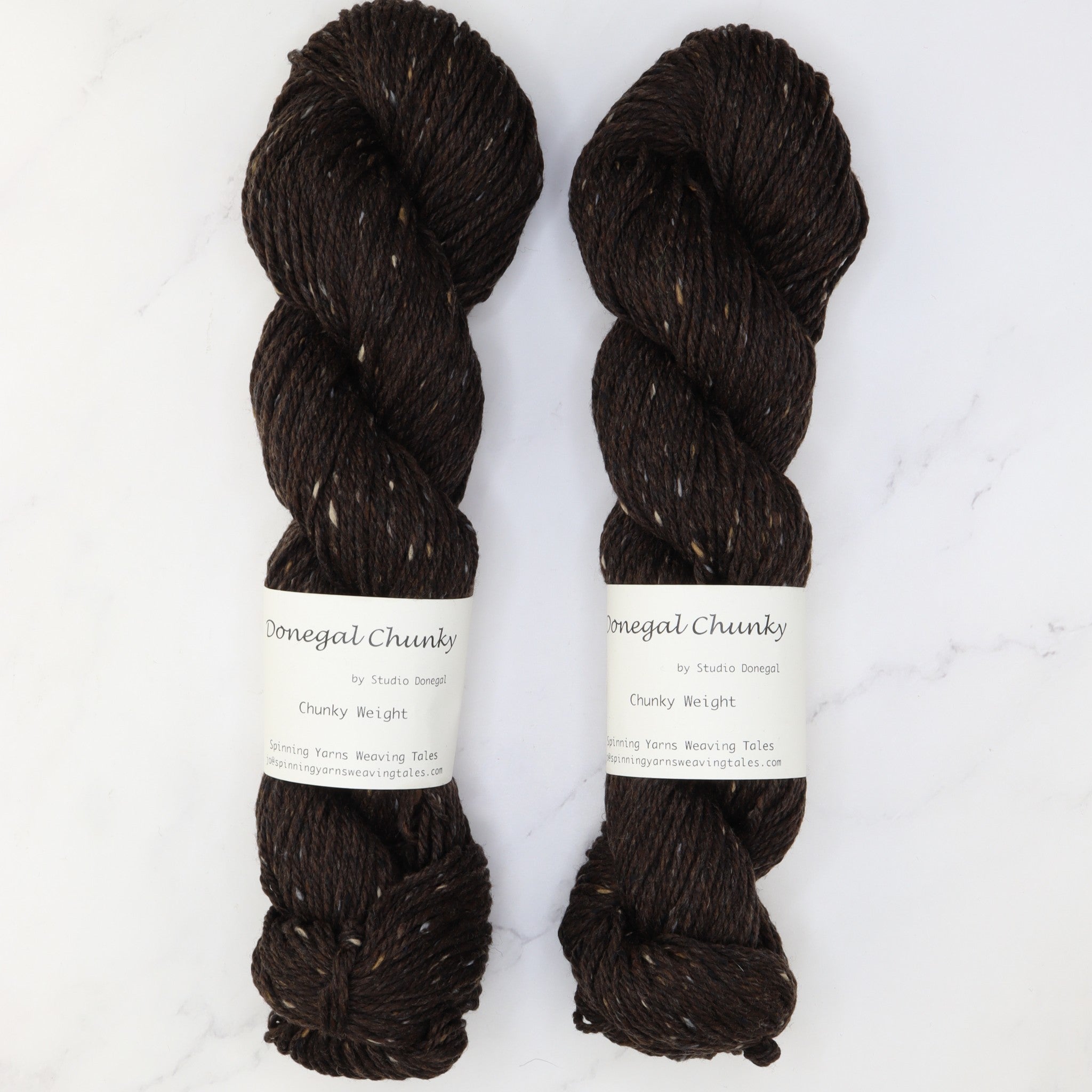 Spinning Yarns Weaving Tales Donegal Chunky in colourway Rian – 12ply weight merino yarn