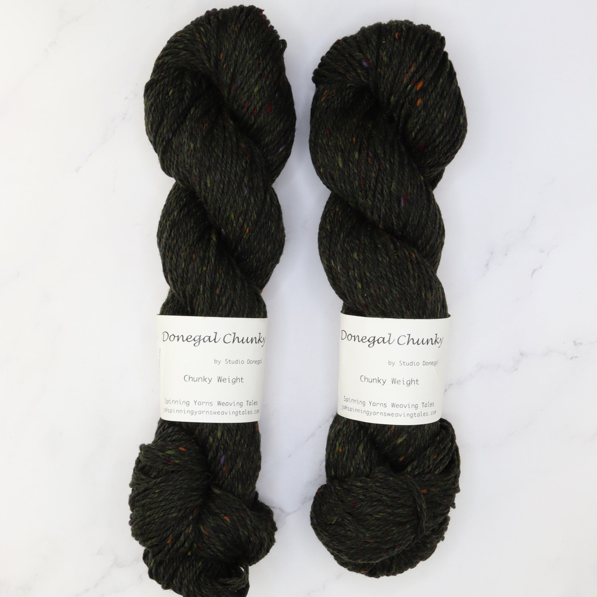 Spinning Yarns Weaving Tales Donegal Chunky in colourway Senan – 12ply weight merino yarn