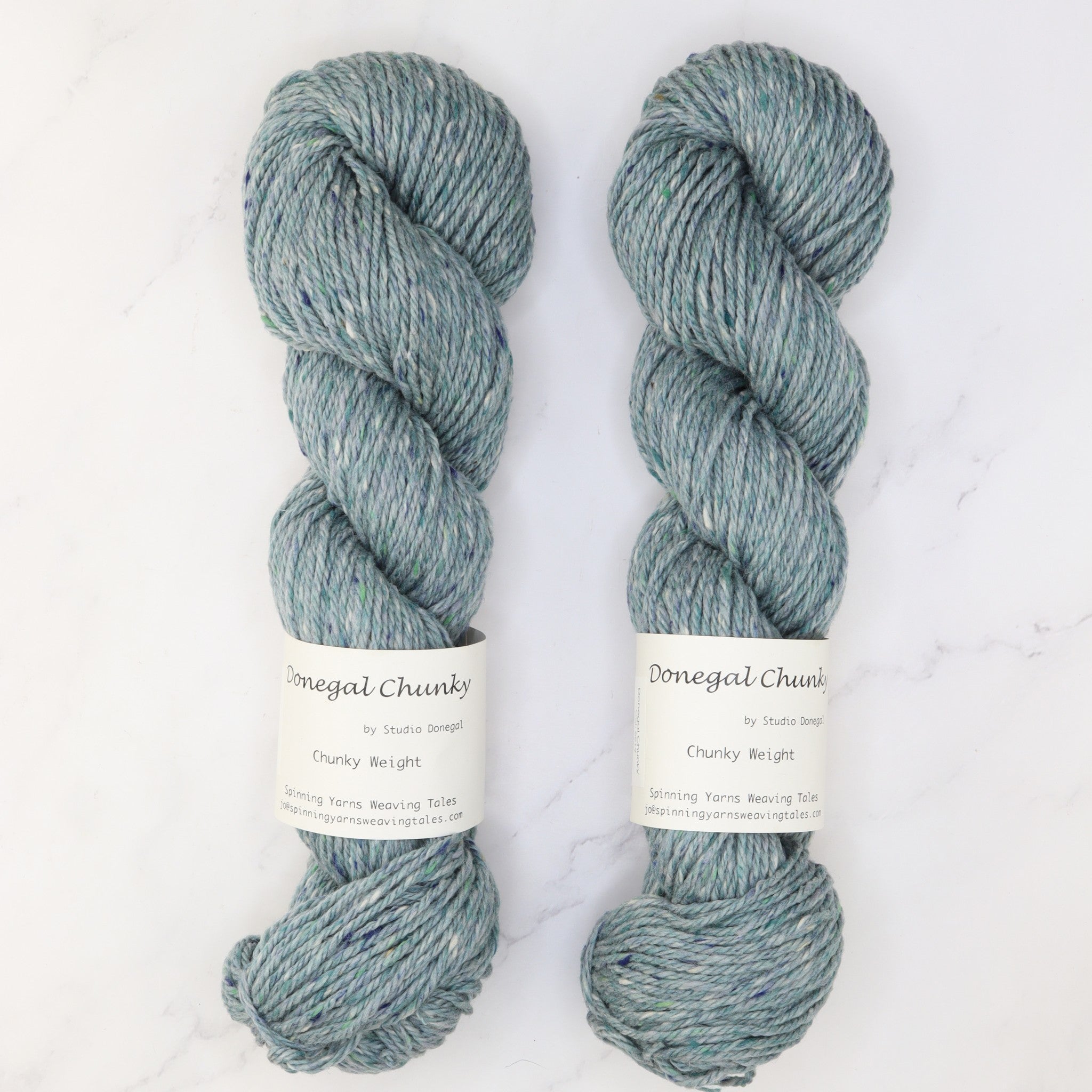Spinning Yarns Weaving Tales Donegal Chunky in colourway Shay – 12ply weight merino yarn