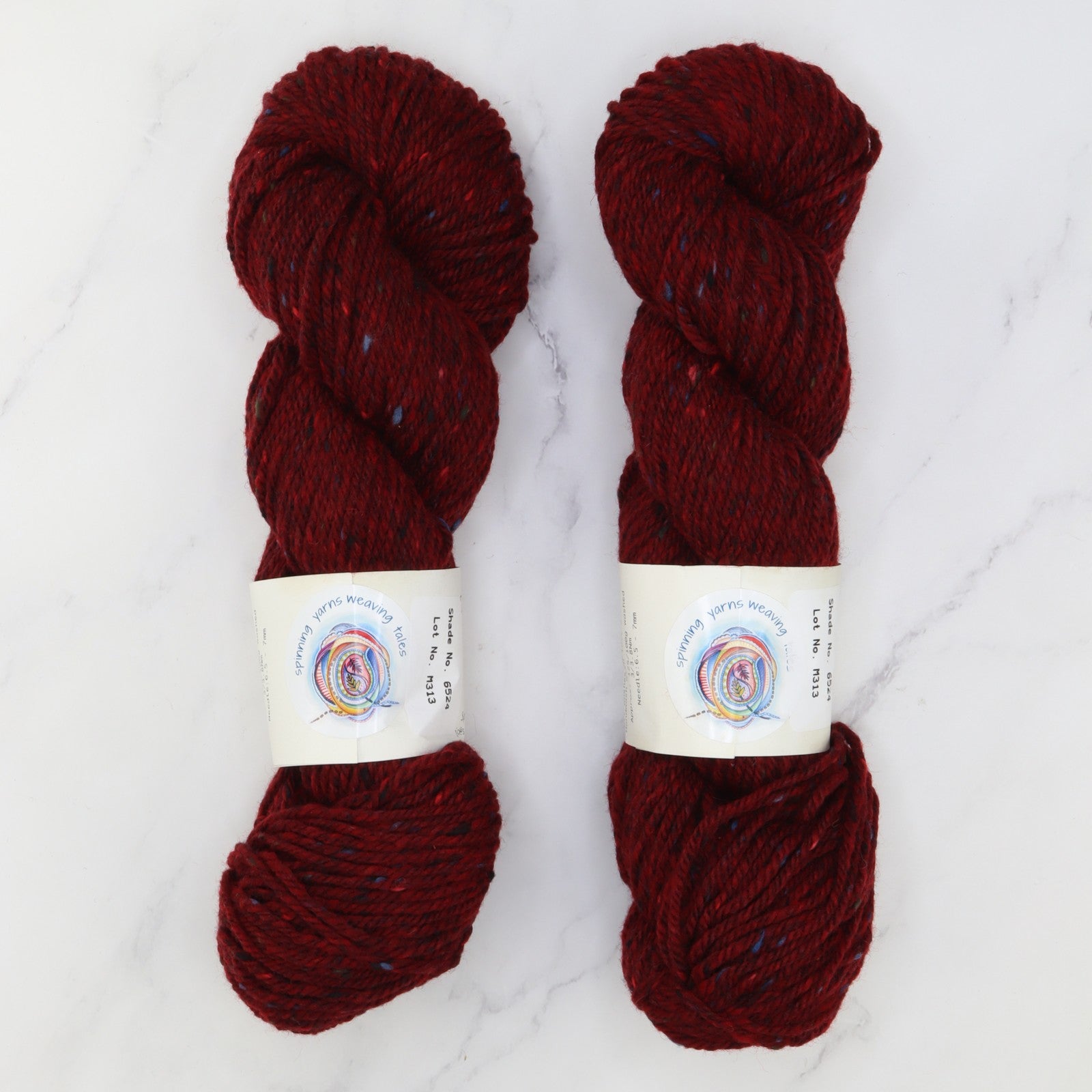 Spinning Yarns Weaving Tales Donegal Chunky in colourway Ronan – 12ply weight merino yarn